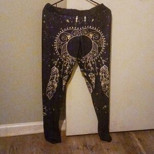 2 pair/ Stretch Print Pants.